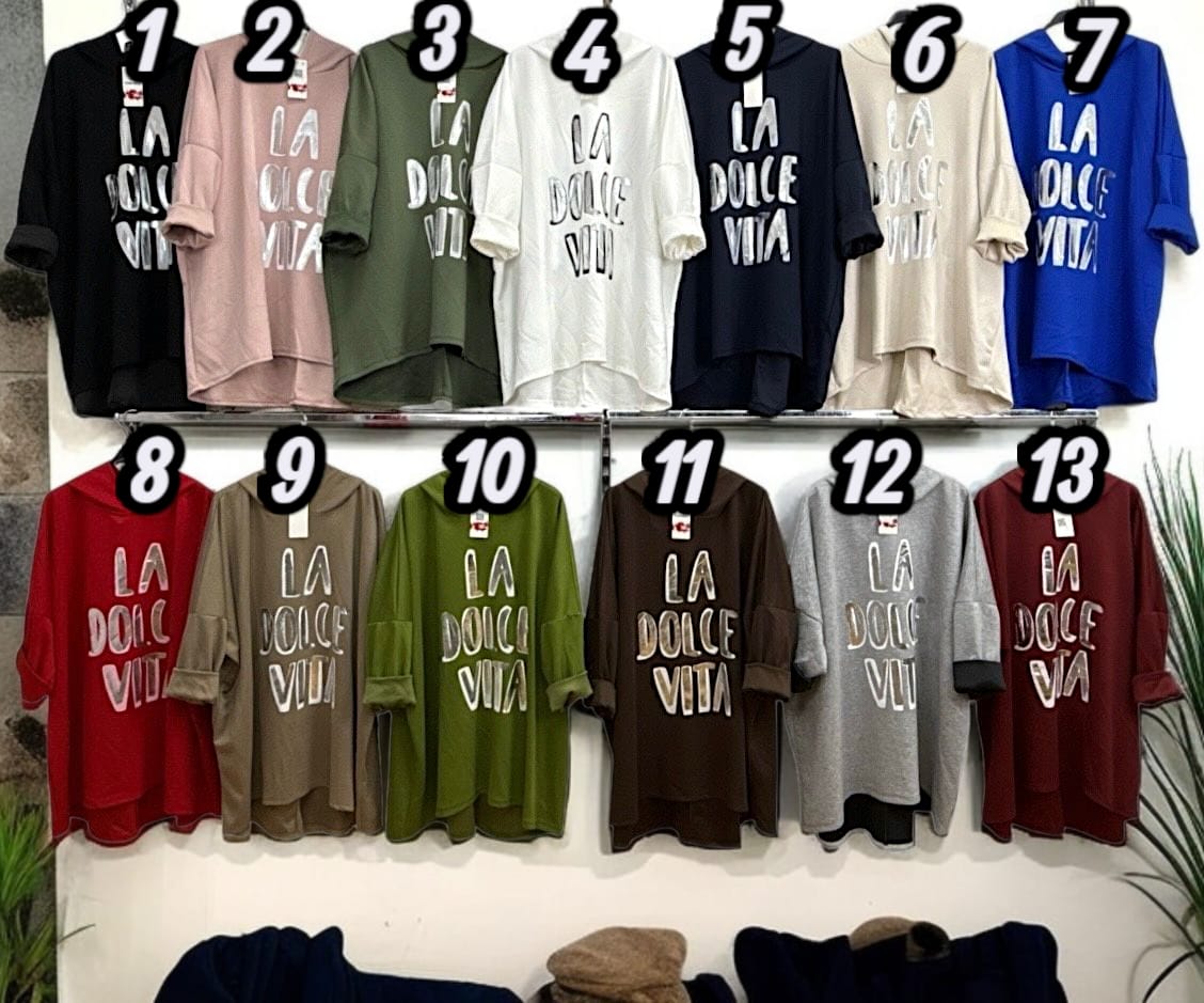 Hoodie "La dolce Vita"