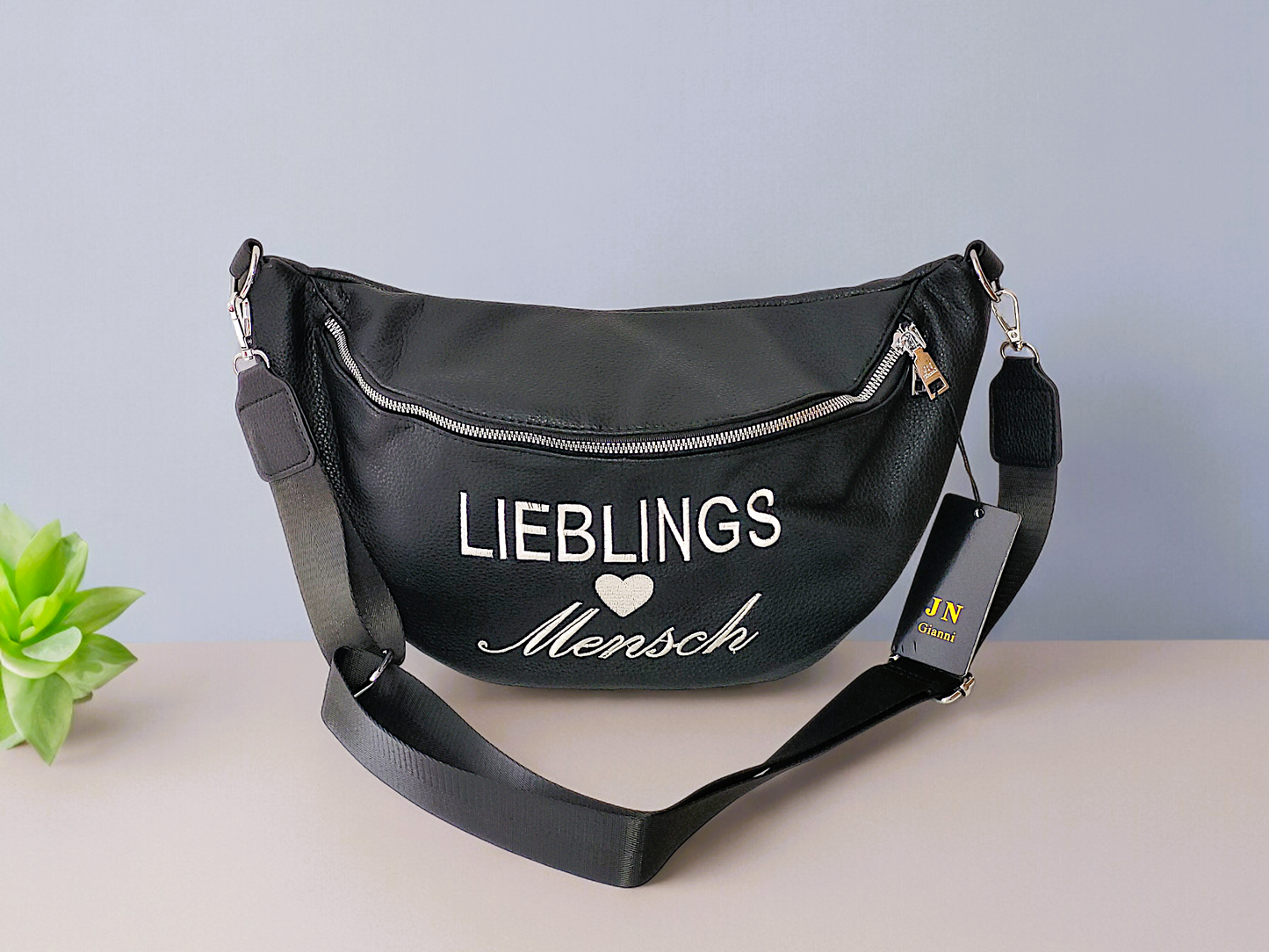 Crossbag "Lieblingsmensch" in versch. Farben