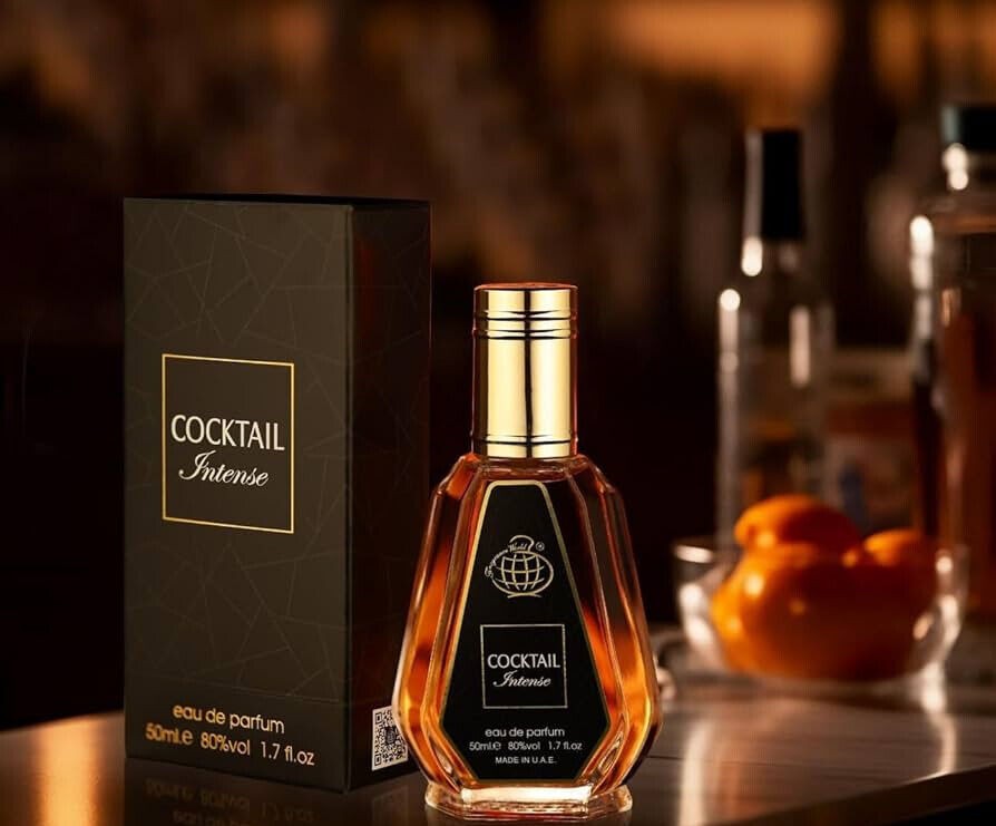 🍹 Vorbestellung – Fragrance World “Cocktail Intense” Eau de Parfum 50 ml – lebhaft, kühn & absolut unvergesslich! Für ihn