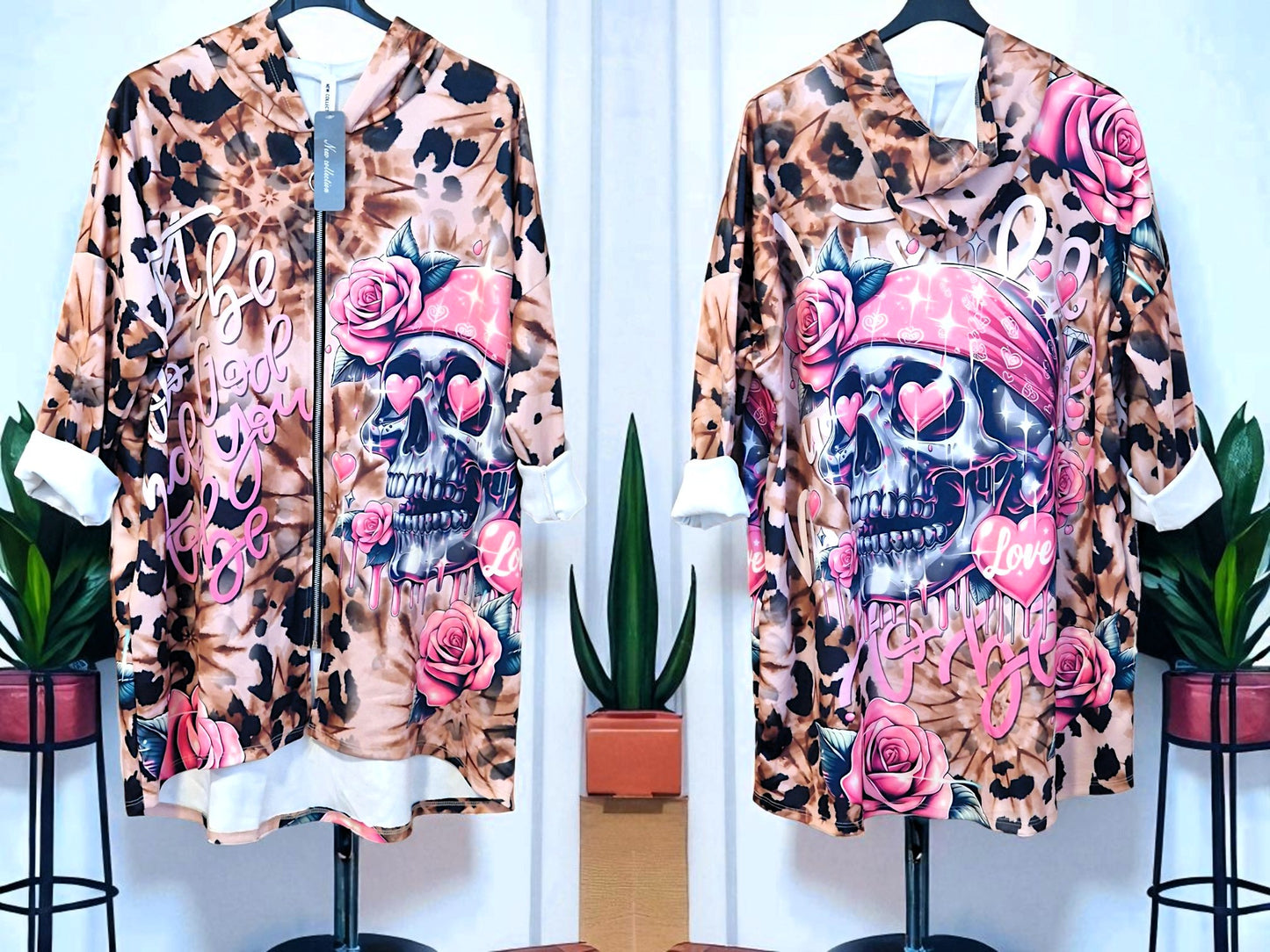 🧥 Kapuzenjacke aus Butterstoff – Gr. 46–52 – in 8 einzigartigen Motiven🌟