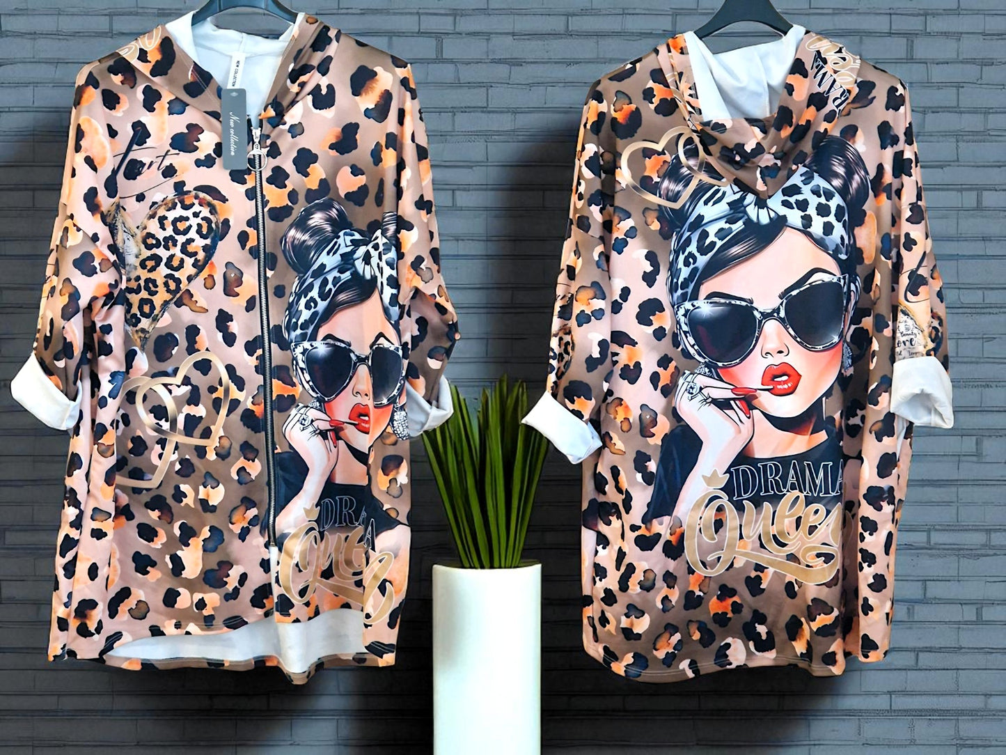 🧥 Kapuzenjacke aus Butterstoff – Gr. 46–52 – in 8 einzigartigen Motiven🌟