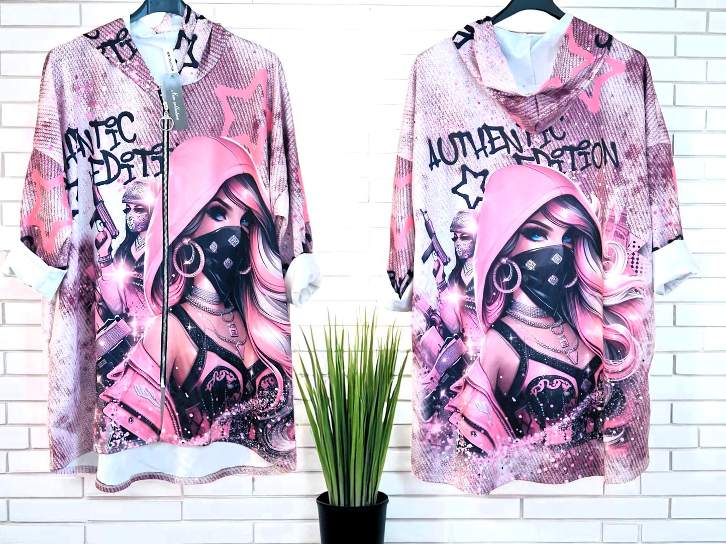🧥 Kapuzenjacke aus Butterstoff – Gr. 46–52 – in 8 einzigartigen Motiven🌟