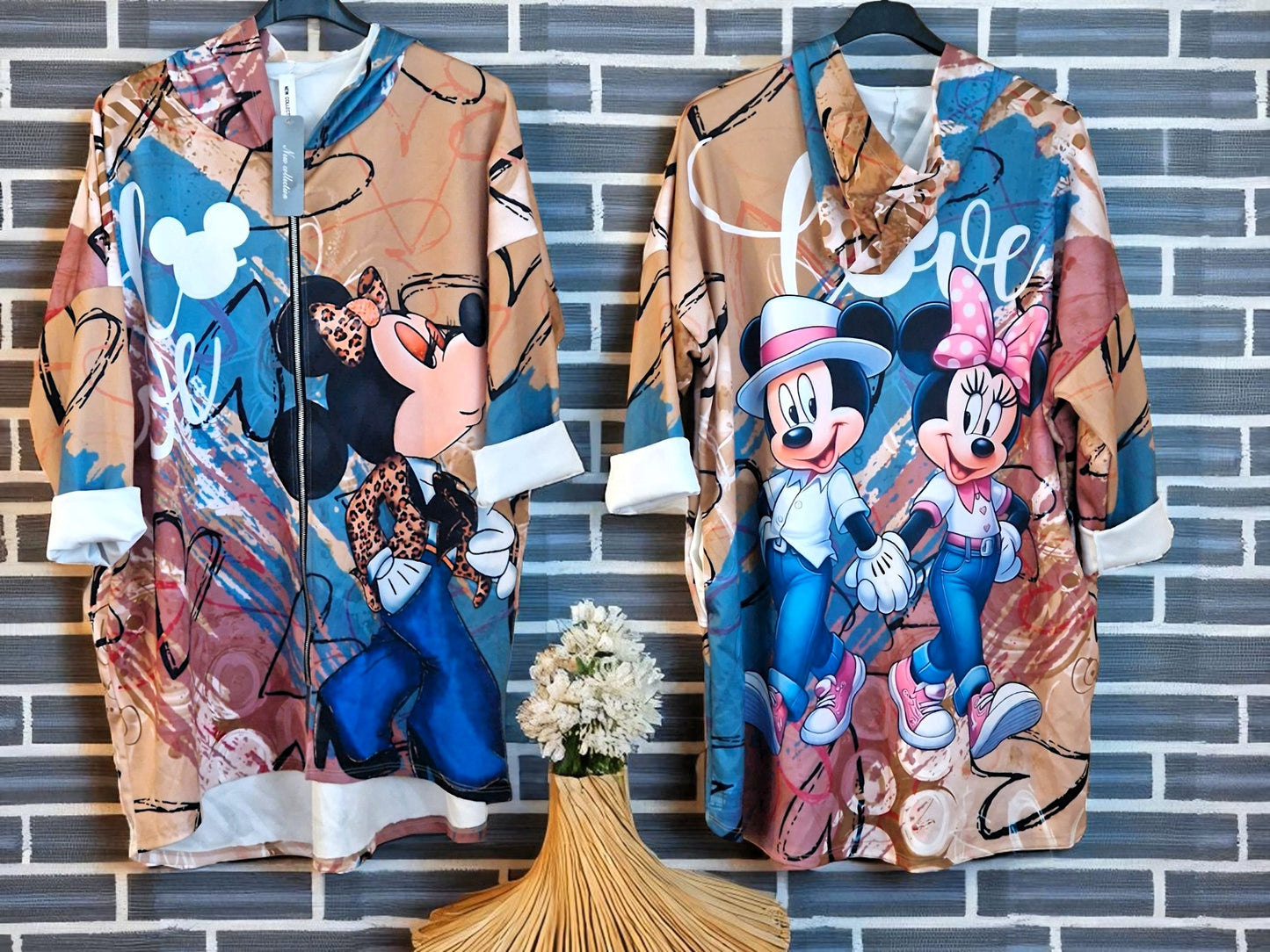🧥 Kapuzenjacke aus Butterstoff – Gr. 46–52 – in 8 einzigartigen Motiven🌟