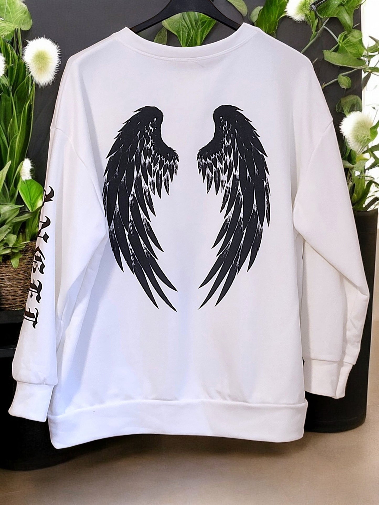 ✨ Sweatshirt "Angel Wings" – Gr. 42-48 – 6 Farben zur Auswahl 👼✨