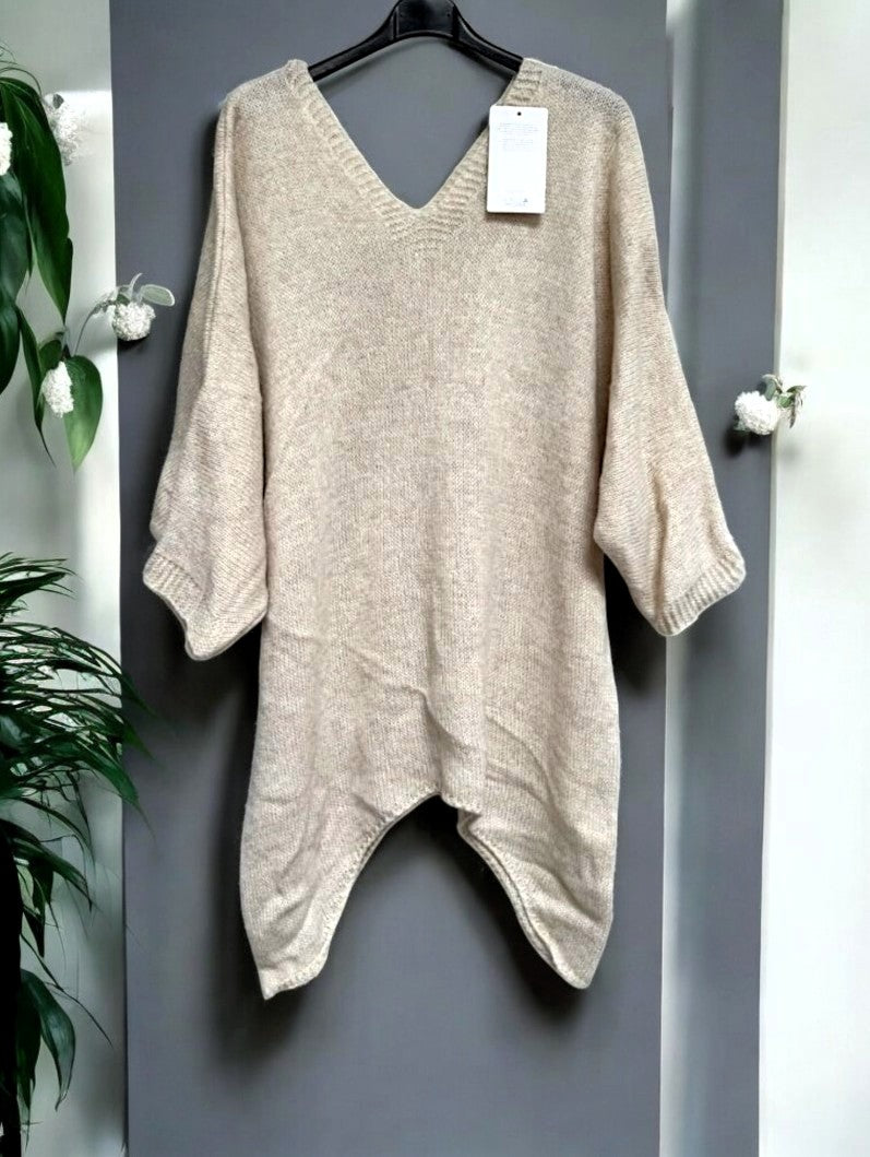 ✨🧶 Vorbestellung – Kuschel-Pullover 3/4 Arm 💖 Gr. 42-46 – 8 Farben 🌈✨