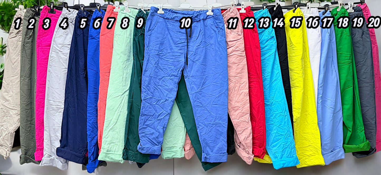 🛍️ Vorbestellung: Jogpant – Gr. 44–50 • 20 Farben 🌈