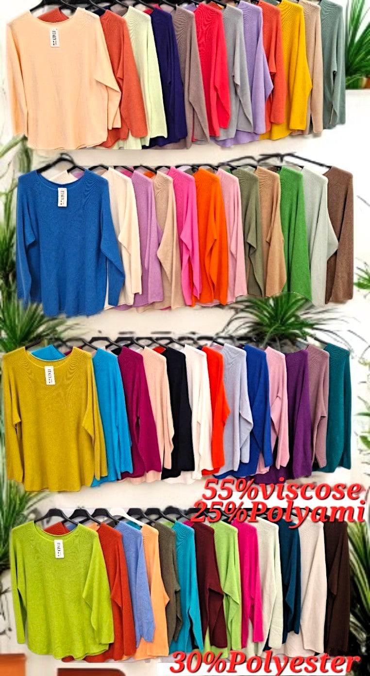 ✨ Vorbestellung – Ultraweicher Pullover 🧵 | Gr. 36–42 🌈 | 50 Farben! 🎨✨