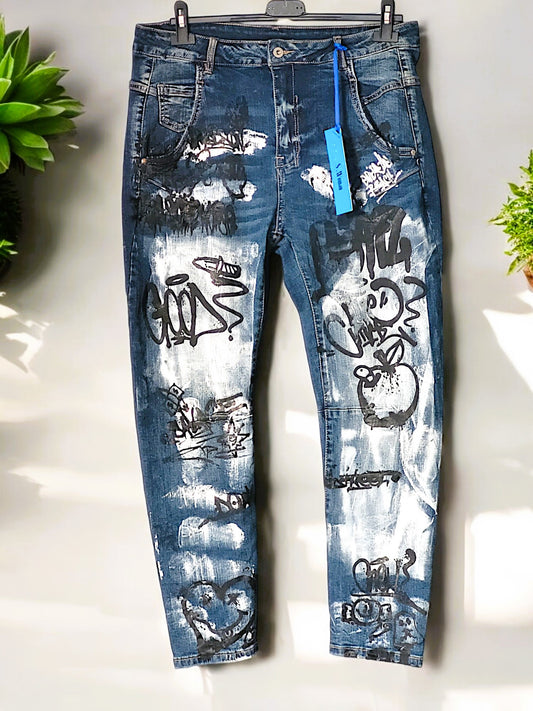 Sexy Woman Jeans Gr. L