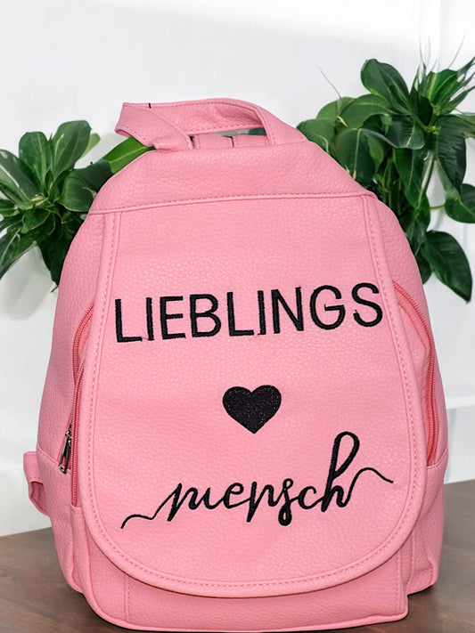 Lieblingsmensch Rucksack in versch. Farben