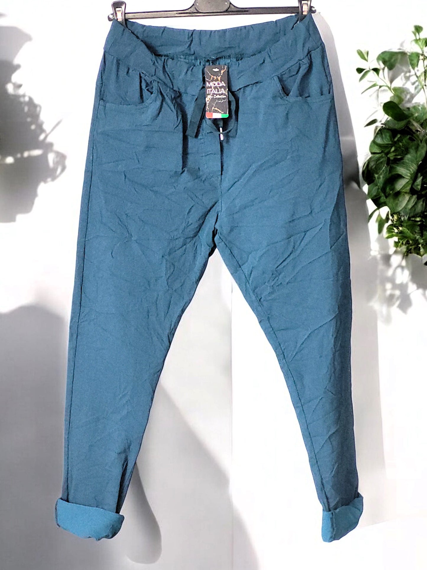 Jogpant uni mit Gesäßtaschen Gr. 38- 44 in versch. Farben