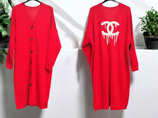 Trendiger Cardigan CC Gr. 38 - 46 in versch. Farben