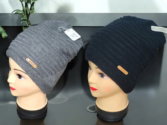 Warme Wintermütze für die Herren in versch. Farben
