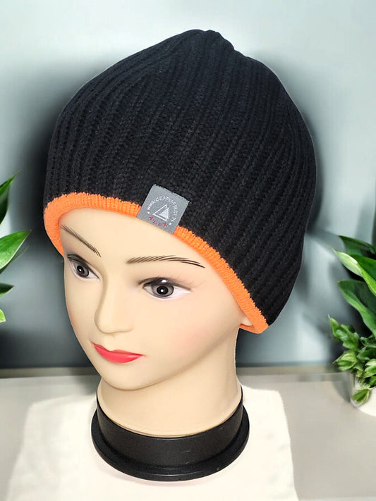 Herren Wintermütze 2farbig