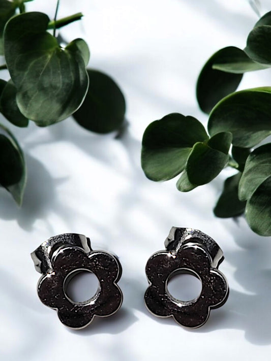 Ohrstecker "Flora" in Silber und Gold
