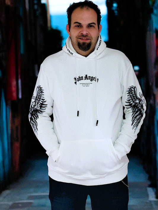 Cooler Herren-Hoodie mit 3D-Print in versch. Größen