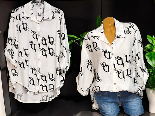 Stylische & Trendige Bluse-Leicht & Luftig Gr. 42 - 46 in versch. Farben