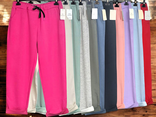 Trendige Hose mit perfektem Tragekomfort Gr. 46-52 in versch. Farben