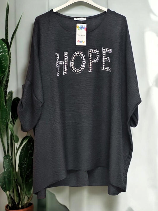 🌸 Tunika "HOPE" – Stilvoll & Bequem 🌸Gr. 50 - 56 in mehreren Farben