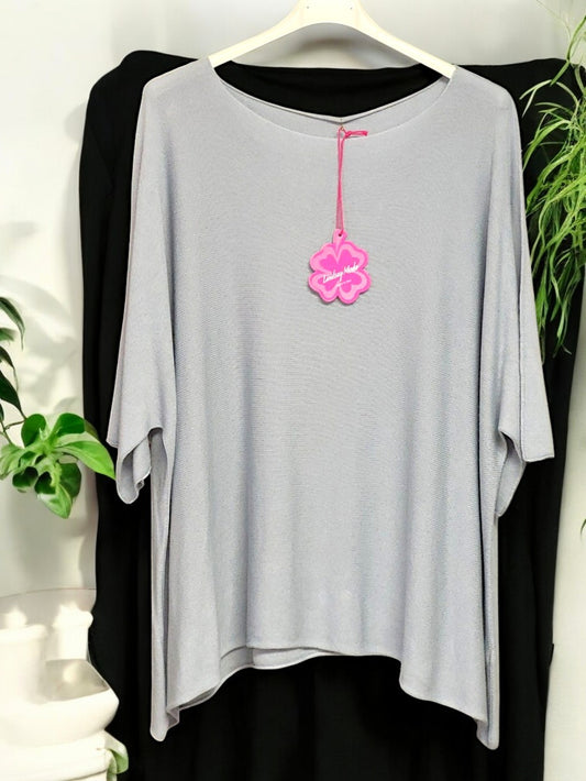 🌟 Leichter Feinstrick-Kurzarm-Pullover – Perfekt für Frühling & Sommer! 🌟Gr. 46-50 in versch. Farben