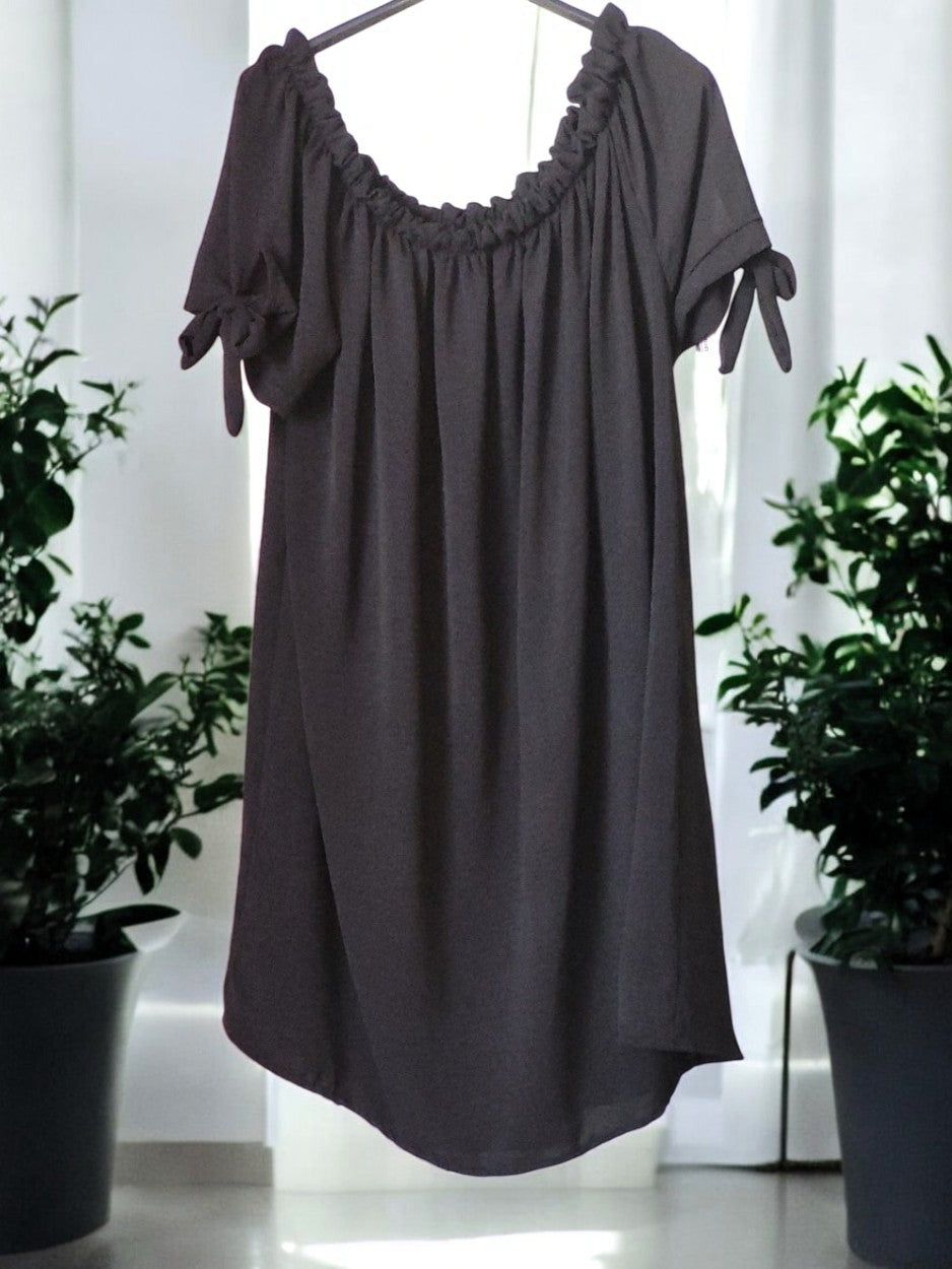 Luftiges Offshoulder-Kleid – Sommerfeeling pur! ☀️👗Gr. 48 - 54 in versch. Farben
