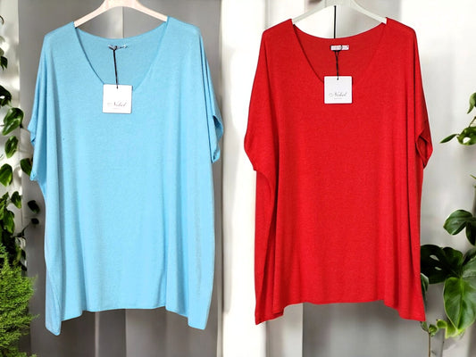 Kurzarm-Feinstrickpullover – Weich & Dehnbar – 6 Farben – Gr. 42–48
