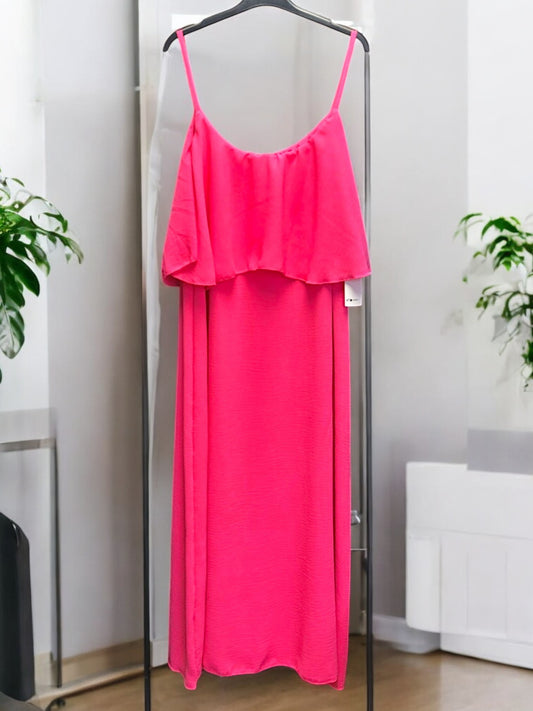 👗 Maxikleid mit Volant – Größe 42–48 – 7 Farben – Leicht & Elegant für den Sommer ☀️🌿 Jetzt verfügbar!