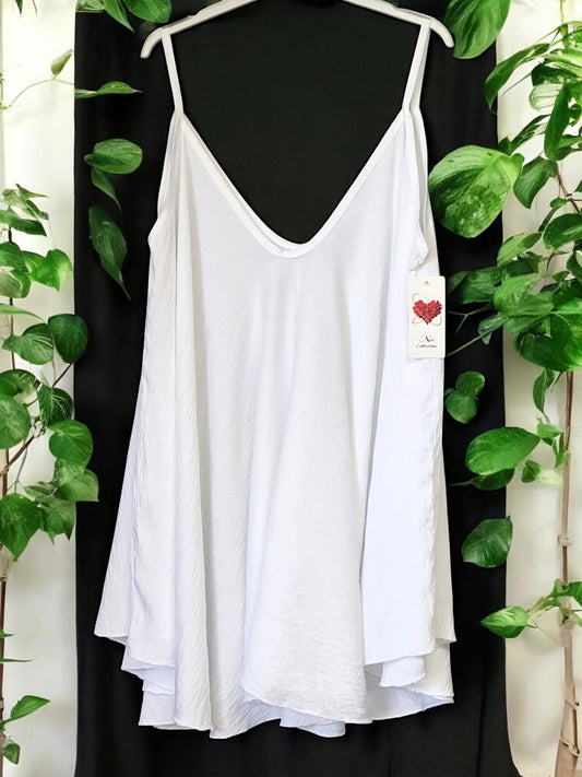 🌞👗 Luftiges A-Linien Träger-Top | 100% Baumwolle | Gr. 44-48/50 Onesize | 8 traumhafte Farben 🌈✨
