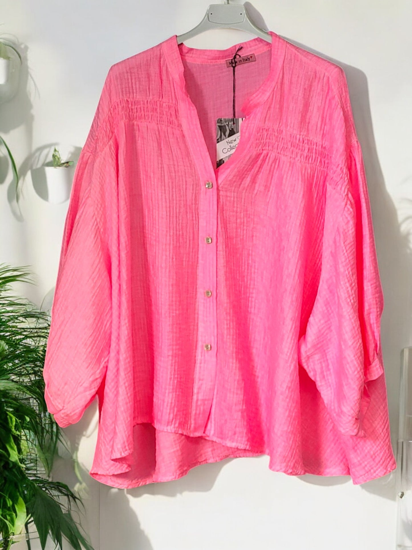 🌟 Stylische Oversize-Bluse in 5 angesagten Farben – Gr. 42 (Oversize) bis 48 – Onesize 🌟