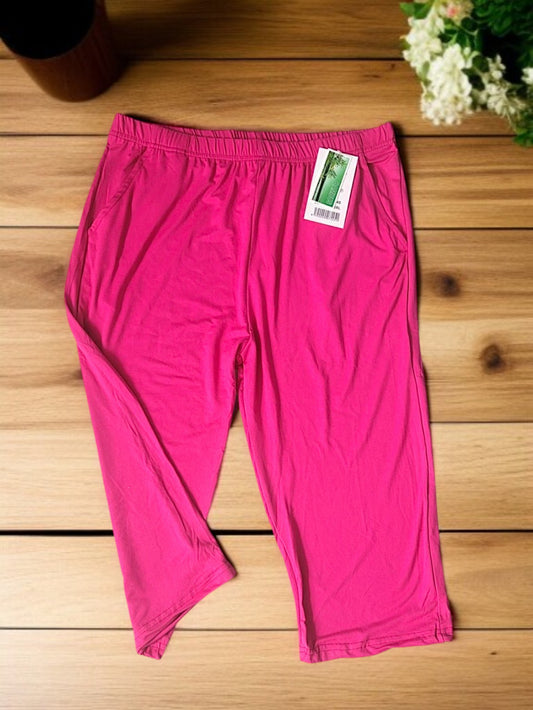 🩳 Capri-Leggings mit Taschen in 4 Farben 🌈 – Gr. 52-62 (3 Größen)