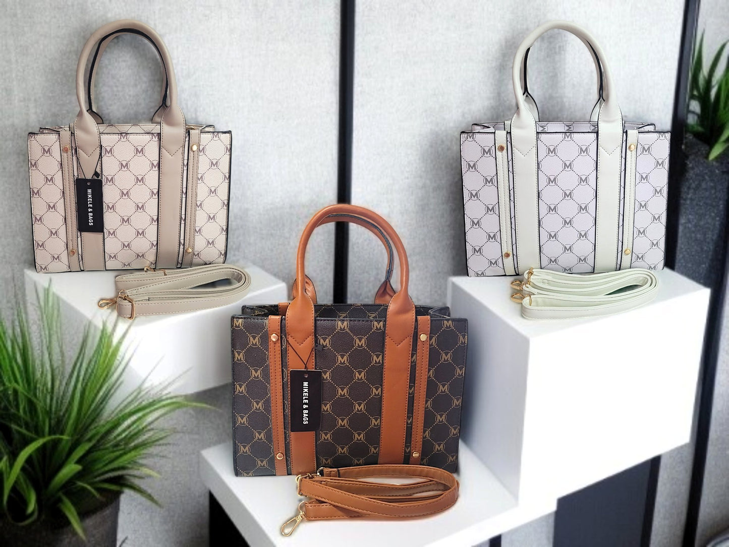 👜✨ Handtasche „City-Box“ – 32 × 24 × 10 cm ✨👜
