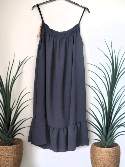 🌺✨ Träger-Rüschkleid „Summer Swing“ – Gr. 42-46 ✨🌺