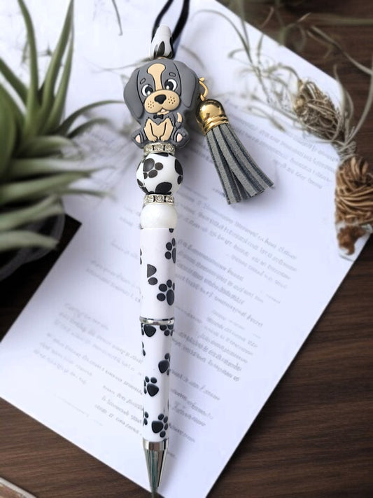 🐶🖊️ Kugelschreiber „Doggy Paw“ – 7 Varianten – handgefertigte UNIKATE ✨🎁