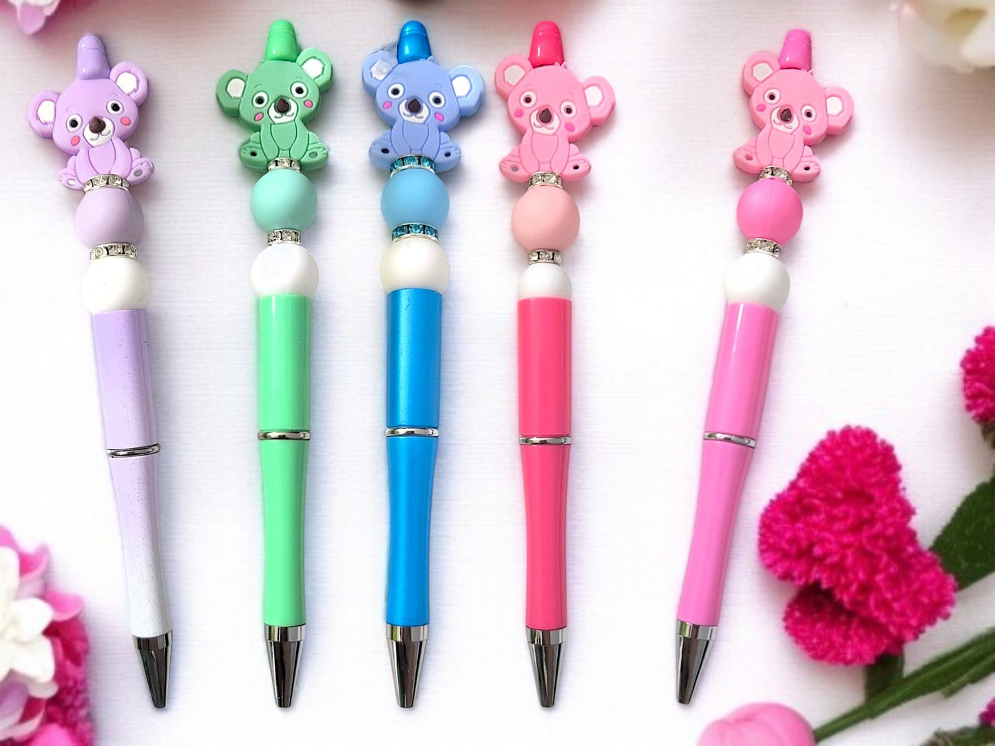 🐨🖊️ Koala‑Cutie Kugelschreiber – 5 Varianten – HANDGEFERTIGTES UNIKAT ✨🎁