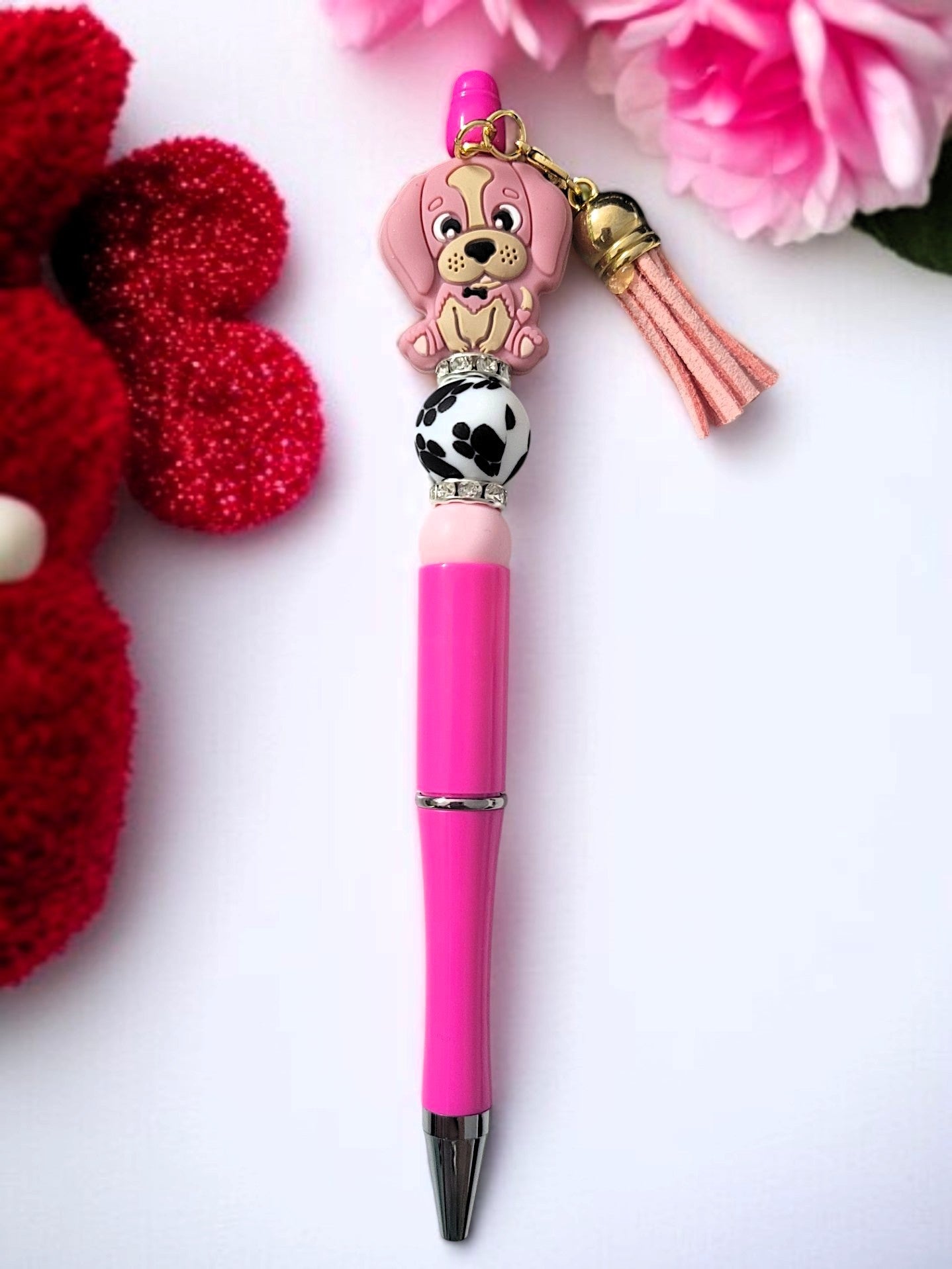 🐶🖊️ Kugelschreiber „Doggy Paw“ – 7 Varianten – handgefertigte UNIKATE ✨🎁