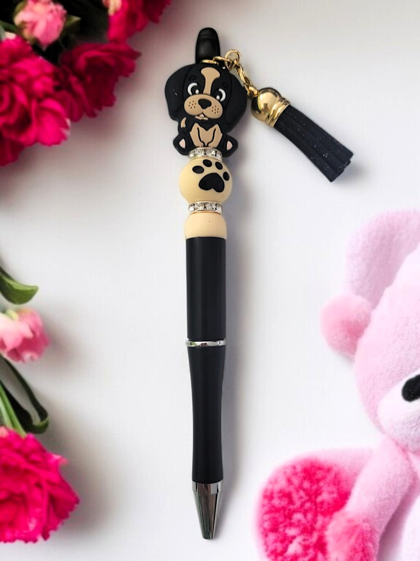 🐶🖊️ Kugelschreiber „Doggy Paw“ – 7 Varianten – handgefertigte UNIKATE ✨🎁