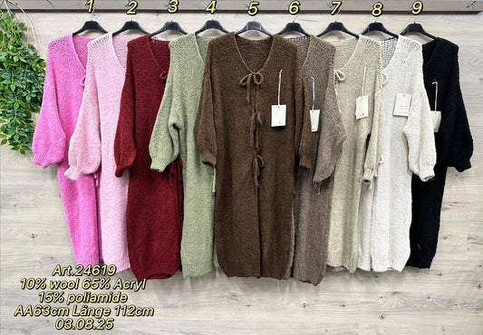✨ Vorbestellung – Kuscheliger Long-Cardigan 🤎🧶 – Gr. 36-44 – 9 Farben 🌈✨