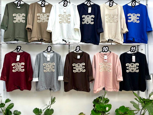 Sweatshirt "CC"