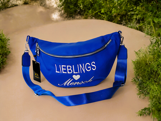 Crossbag "Lieblingsmensch" in versch. Farben