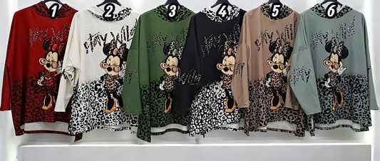 ✨ Vorbestellung Hoodie "Stay Wild" 🐆 – Gr. 50-54 – 6 Farben zur Auswahl 🌈 ✨