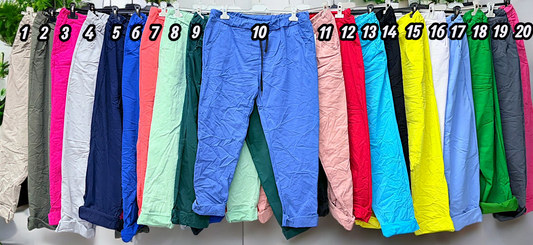 🛍️ Vorbestellung: Jogpant – Gr. 44–50 • 20 Farben 🌈